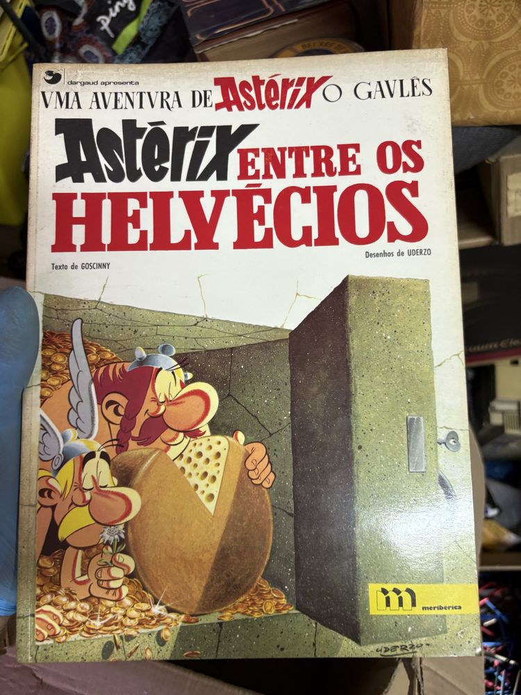 Livros do  Asterix.