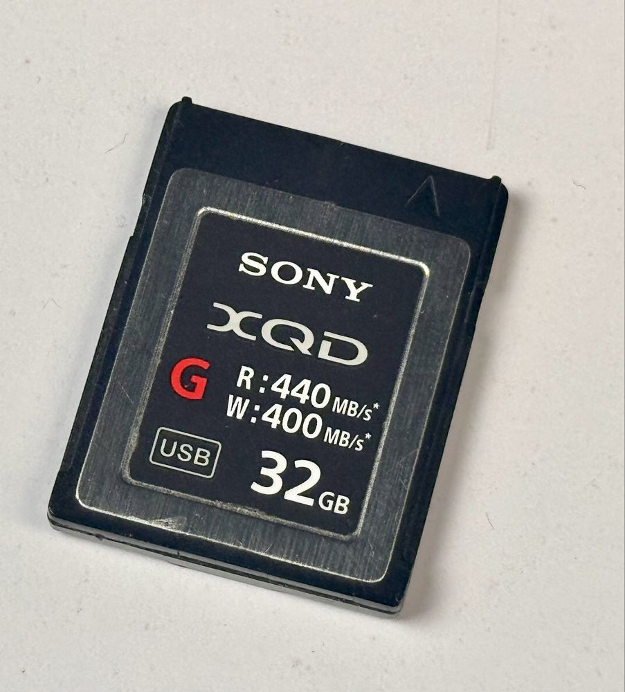 Karta pamięci Sony XQD G 32GB 440 MB/s – Używana