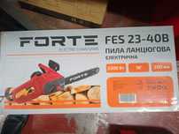 Электропила forte 2300 Вт,кусторез электрический ryobi