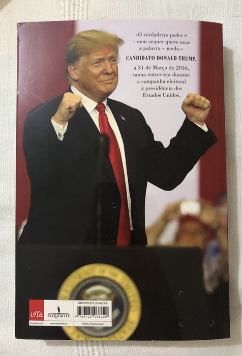 Livro - Medo Trump na Casa Branca