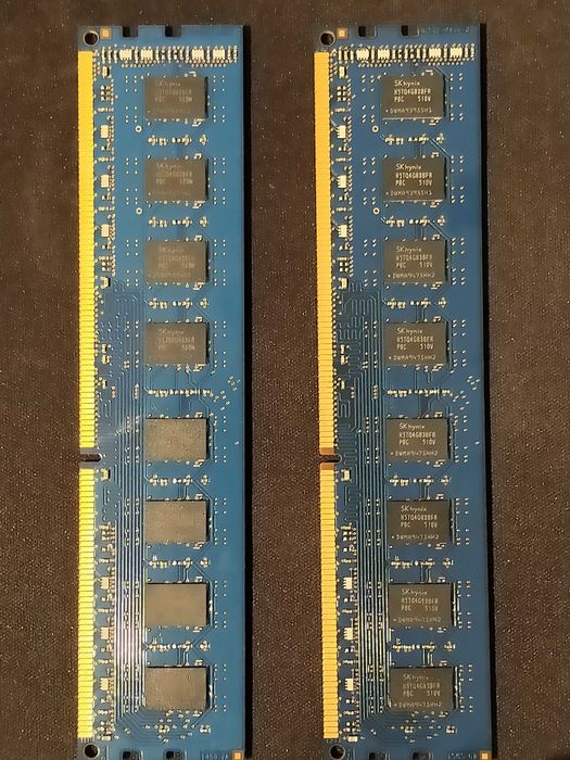 Pamięć RAM PC DIMM DDR3 SKhynix 2x8GB PC3-12800U 1600MHz
