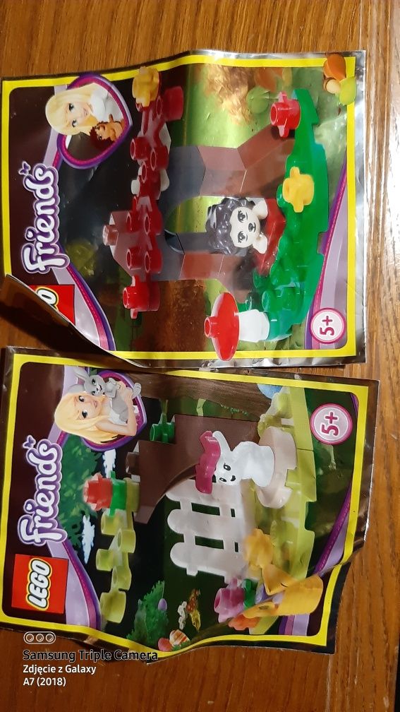 LEGO Friends 30102, 30204, 3931, 41024 + 2 dodatki z gazet