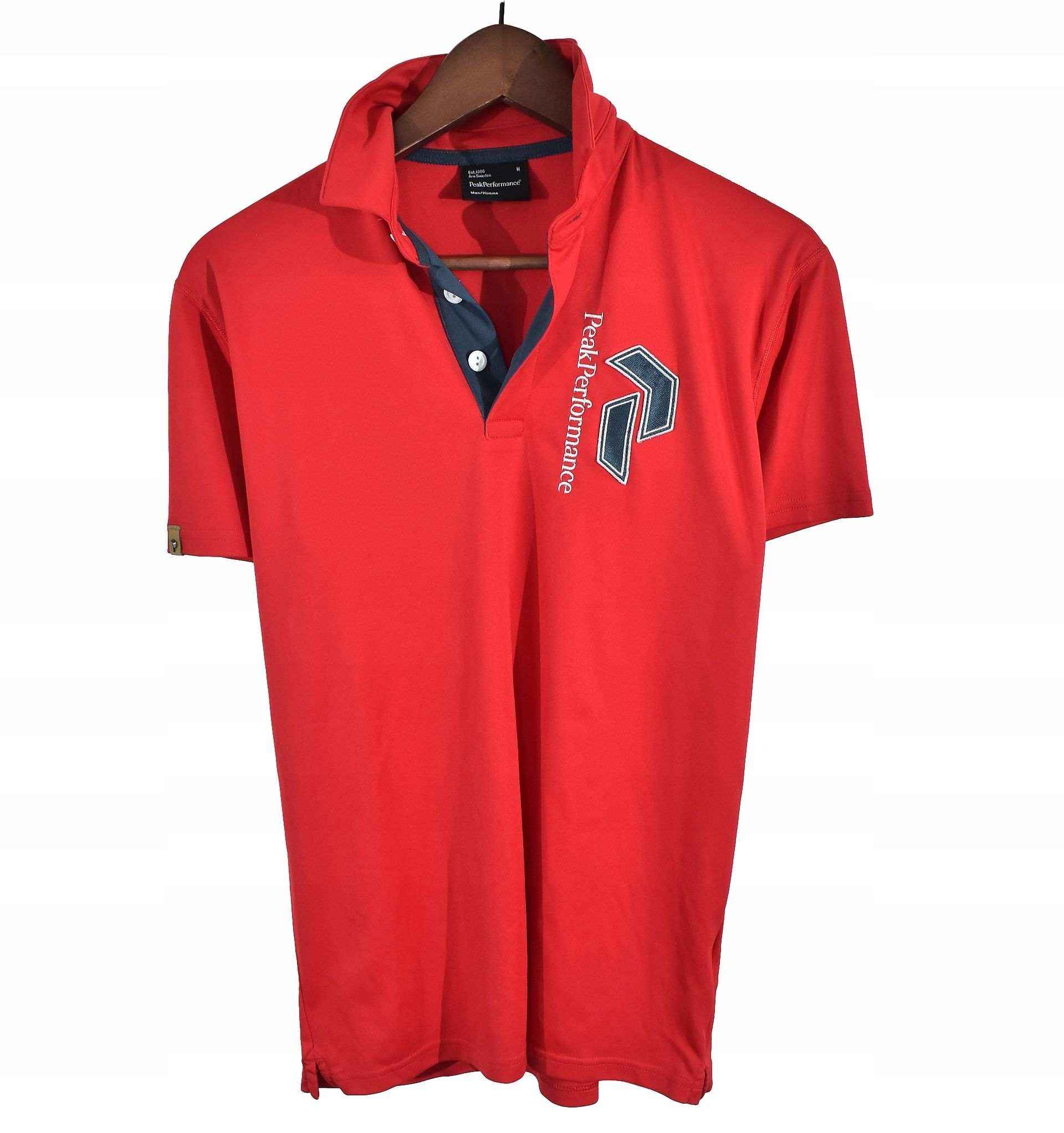 Peak Performance Męska Logowana Koszulka Polo M