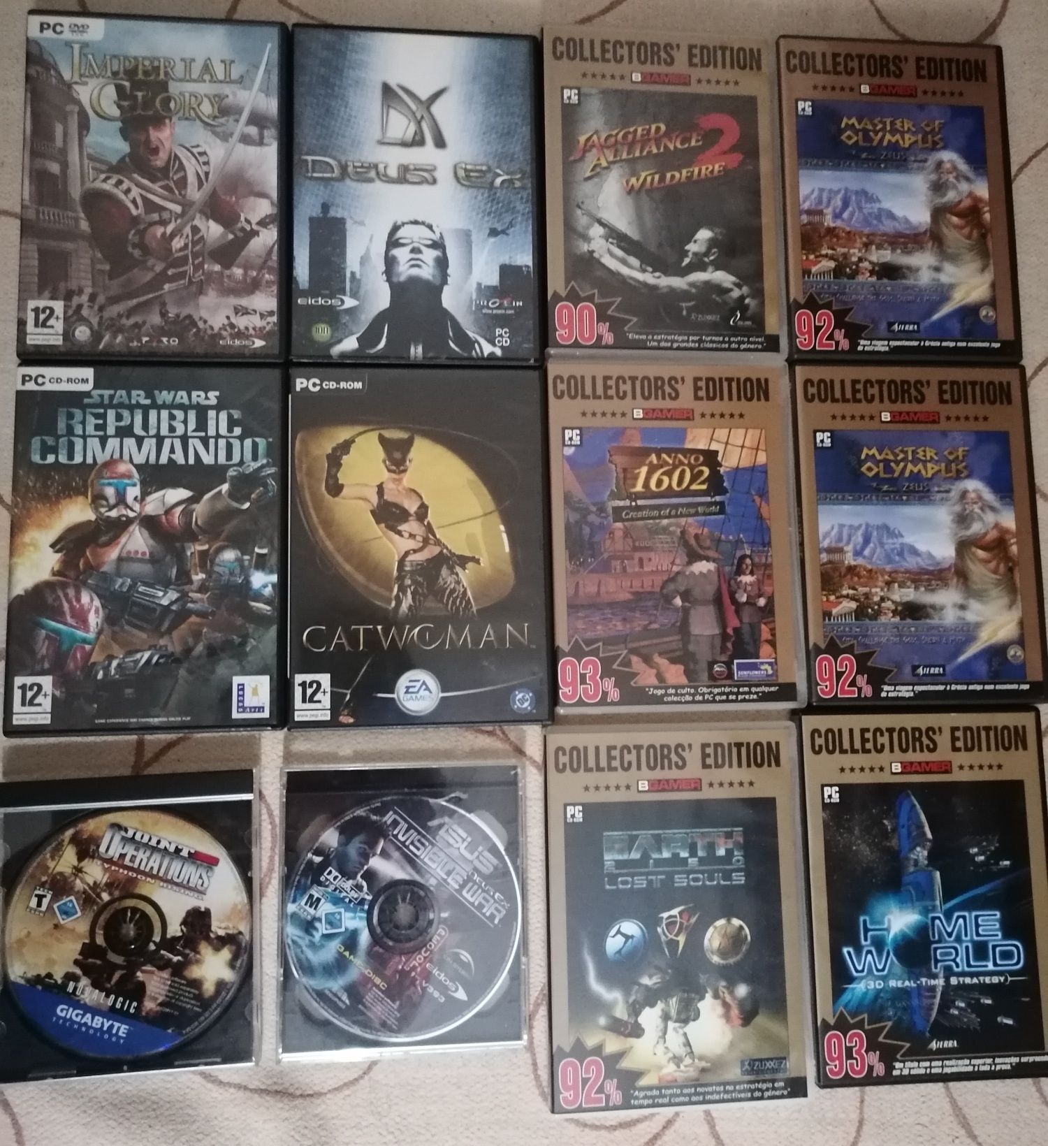 Jogos para PC, CD e DVD