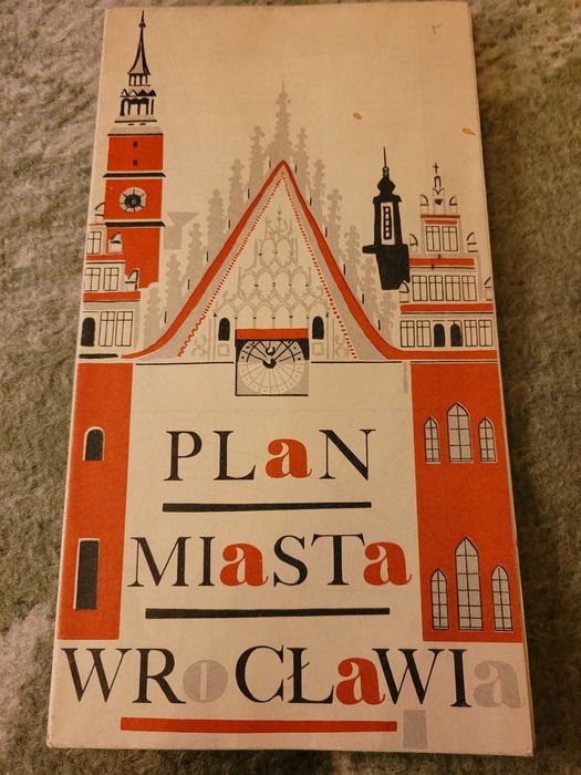 "Wrocław"- Plan miasta z 1967r.