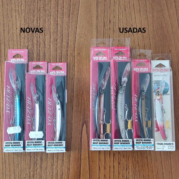 Amostras afundantes Yo-Zuri 9cm/12cm