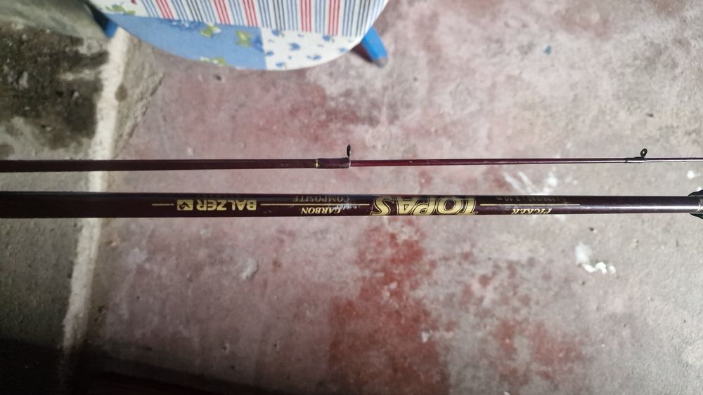 4 canas e 3 carretos - PARA DESPACHAR