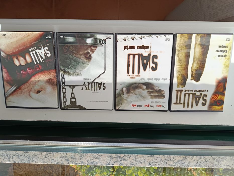 DVD Quadrilogia Saw ( completa)