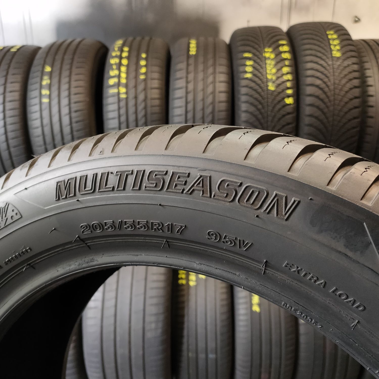 205/55r17 Firestone Multiseason 6.8mm