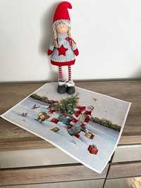 Serwetka świąteczna 40x50 cm ze Świętym Mikołajem 1202