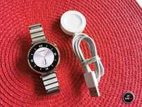 Damski Smartwatch Huawei Watch GT4 Elite 41mm BRANSOLETA srebrno złoty
