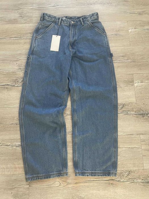 Jeansy ZARA, Carpenter, Roz. 40, Niebieskie//Ciemnoniebieskie