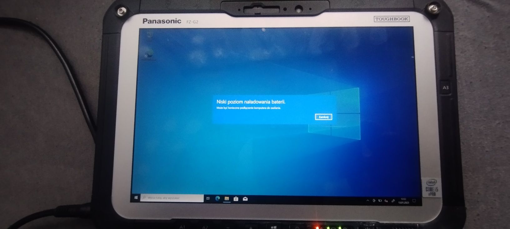 Tablet Panasonic FZ-G2
W pełni wytrzymały tablet z systemem Windows Pa