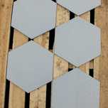Płytki Podłogowe Ścienne Gres Opal Deko Grey 33x28,5 gat 1/2 Hexagon