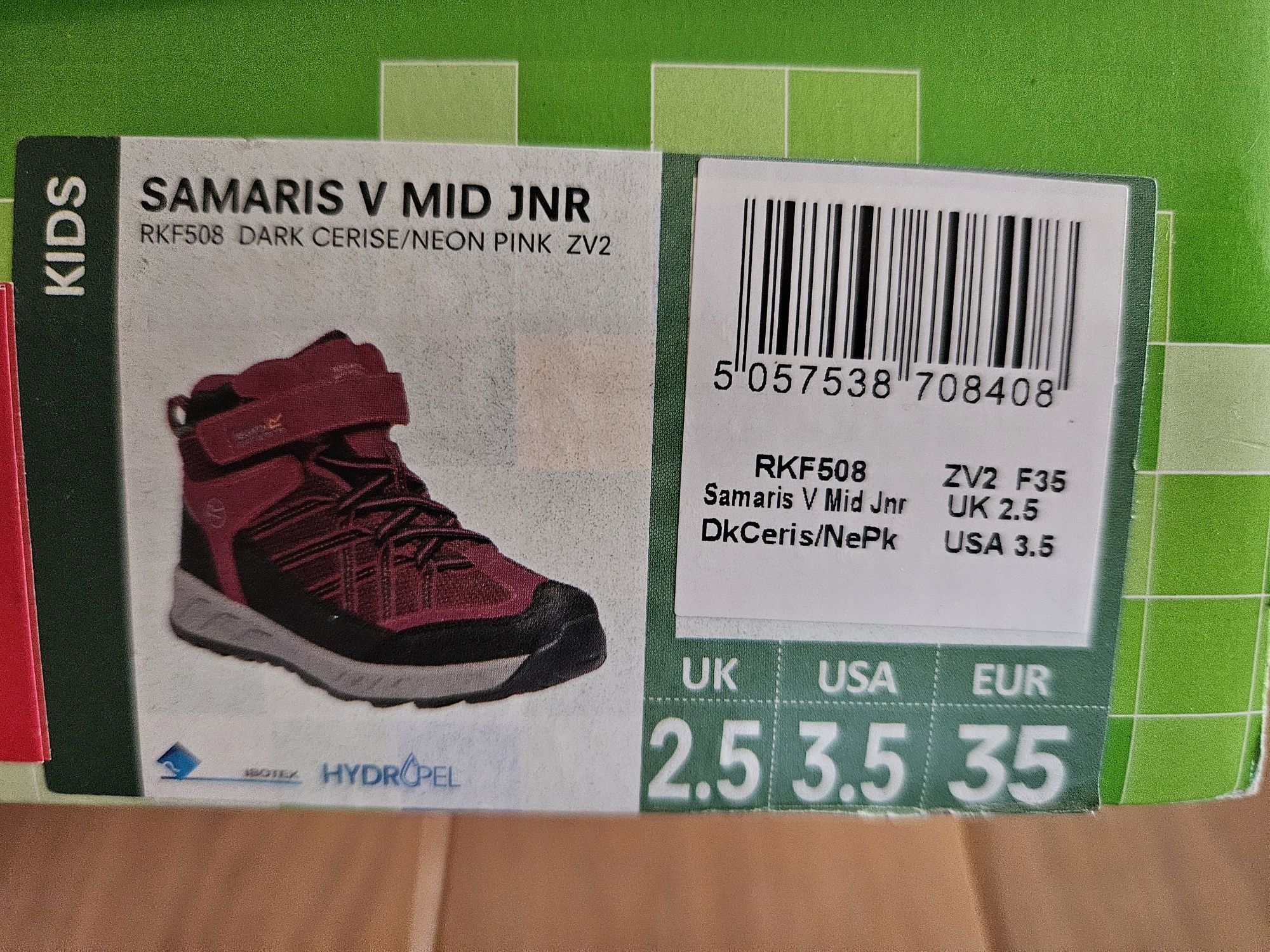 Buty trekkingowe Regatta Samaris V Mid junior r. 35