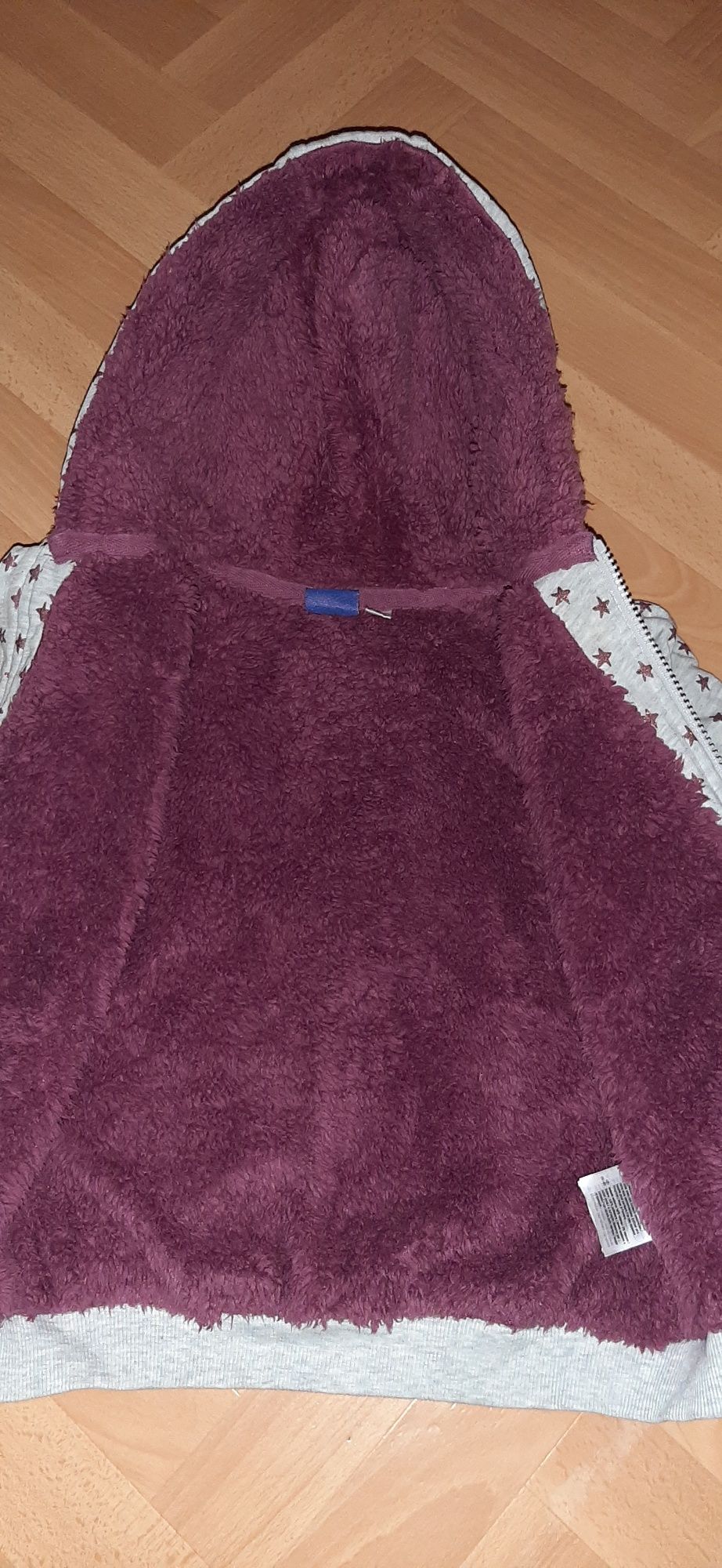 Bluza bardzo ciepła lupillu rozmiar 110/116