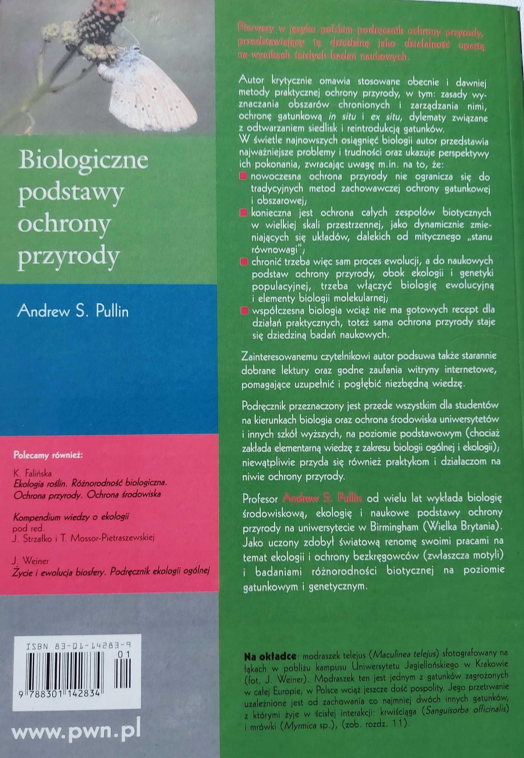 Biologiczne Podstawy Ochrony Przyrody - Andrew S. Pullin