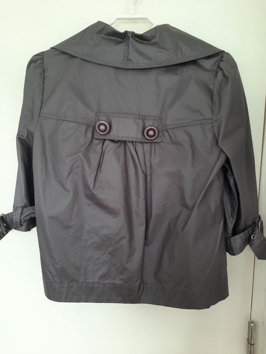 Casaco curto tecido impermeável S