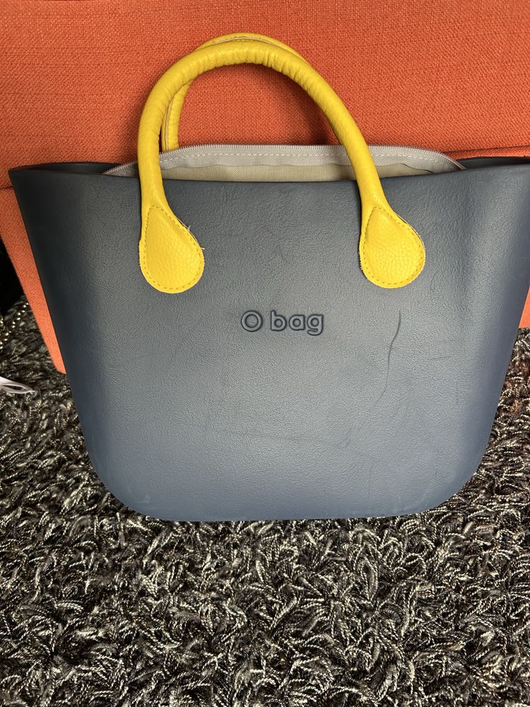 Mala O Bag azul escuro