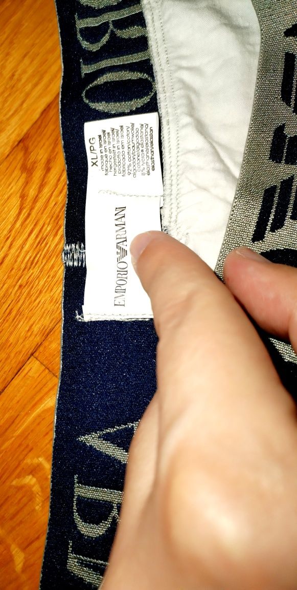 Boxers Empório Armani novos tam XL