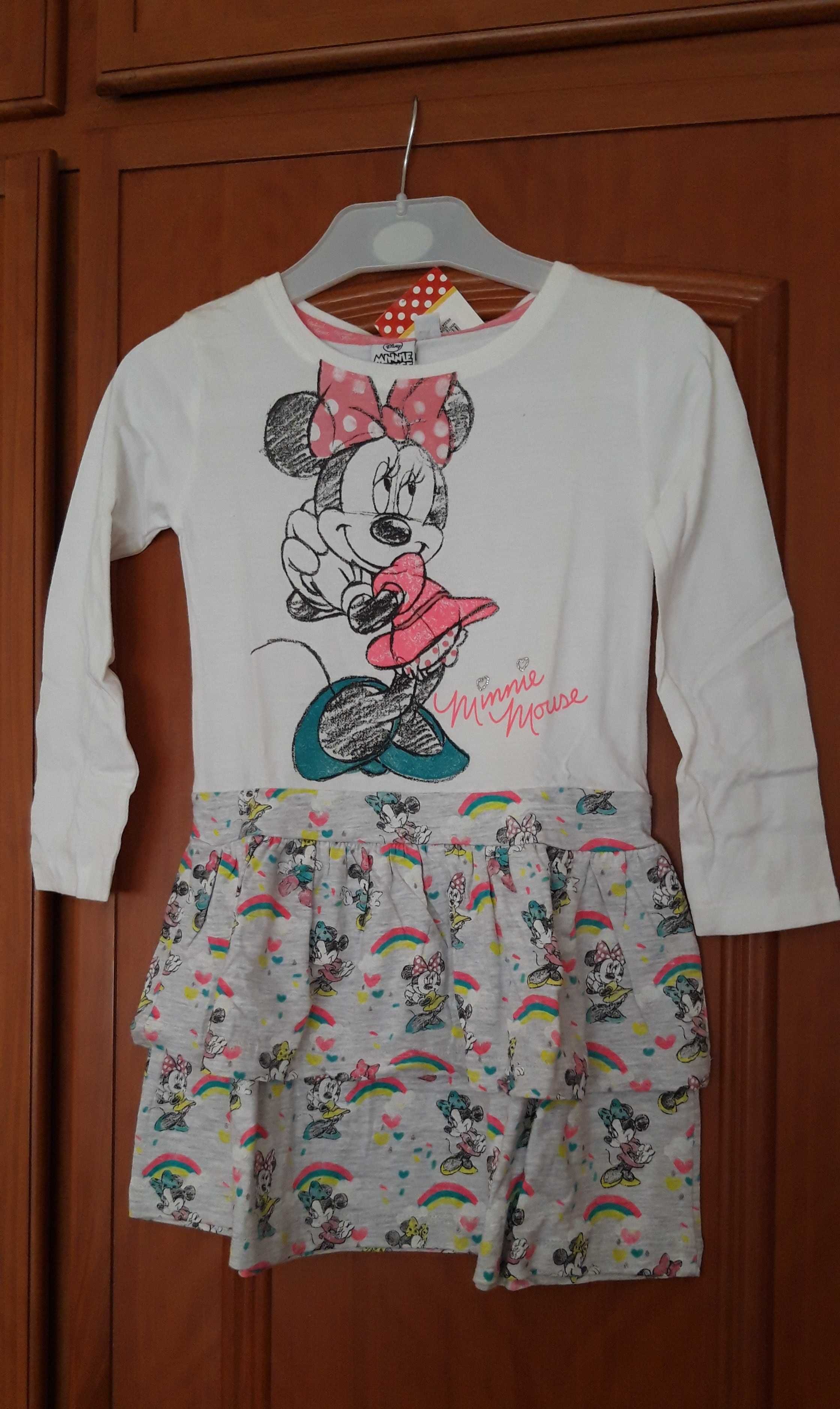 Vestido Minnie 3/4 anos