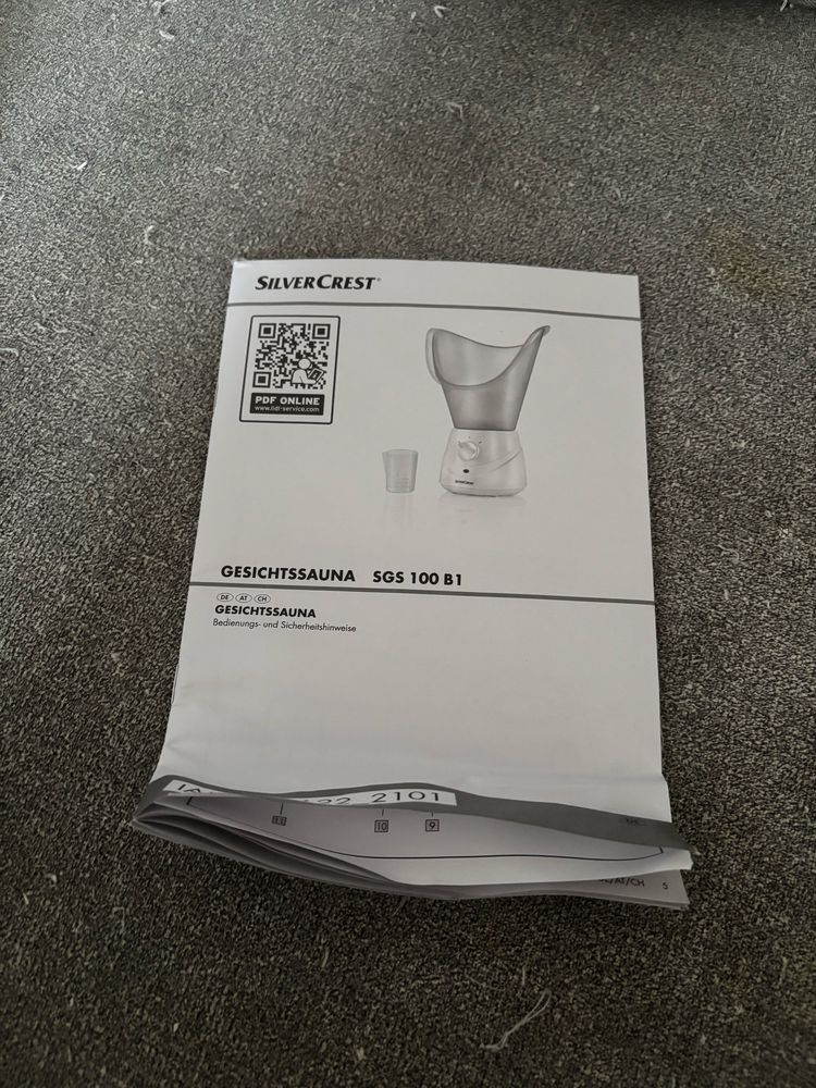 Inhalator i urzadzenie parówki 2w1