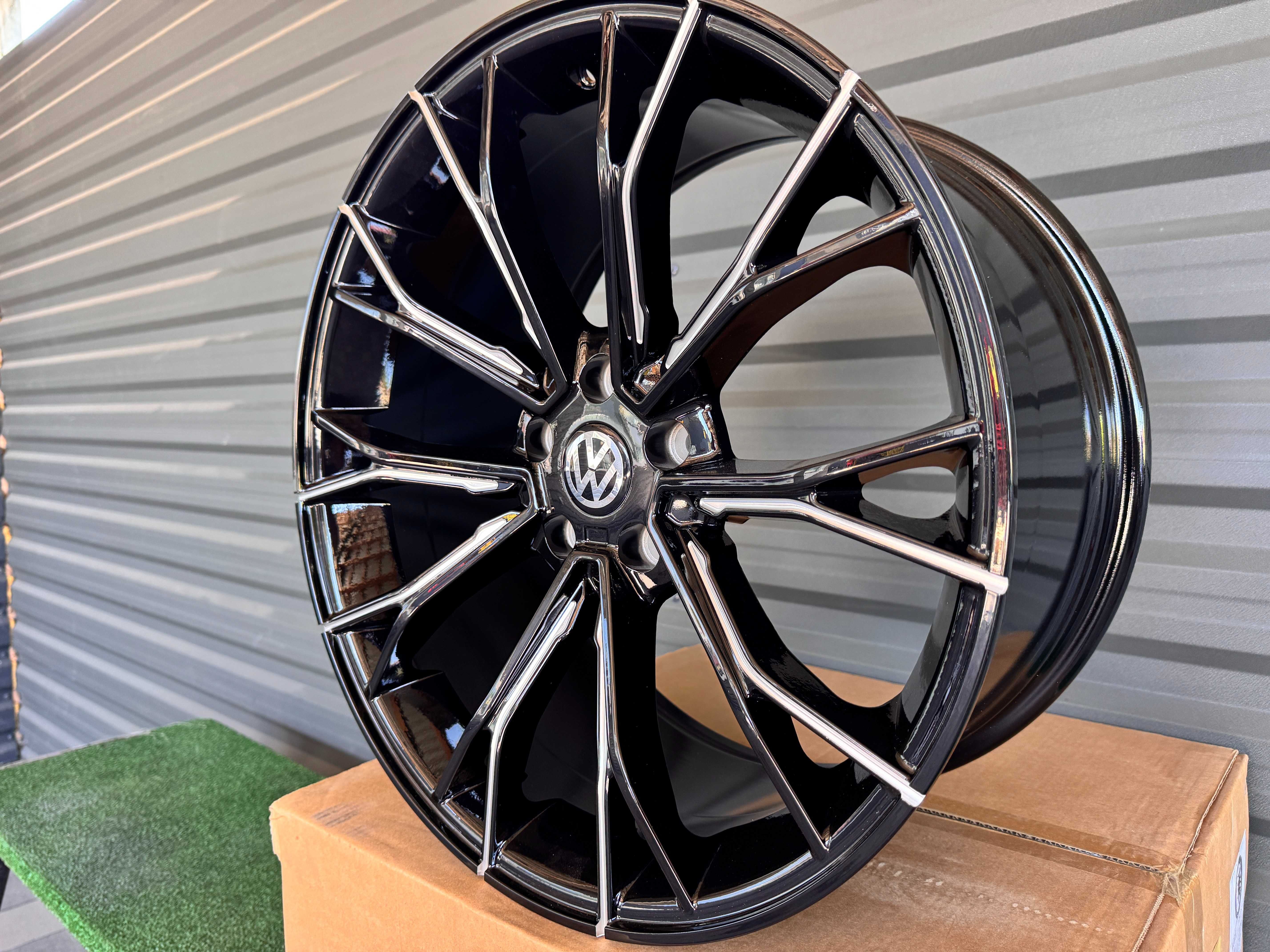 R19 5x112 8.5j et45 Нові диски Чорні VW Audi Skoda Passat A8 A7 A5 B8