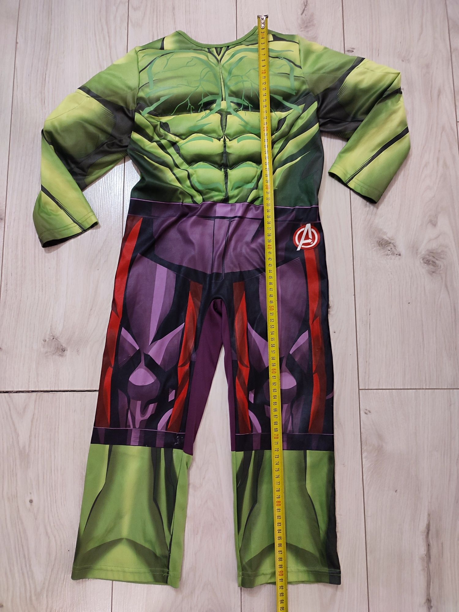 Strój, przebranie, Hulk, Avengers, 5-6 lat