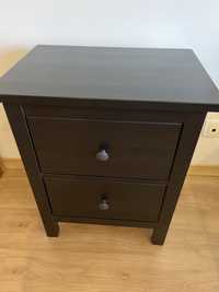 Mesa de cabeceira HEMNES IKEA preta