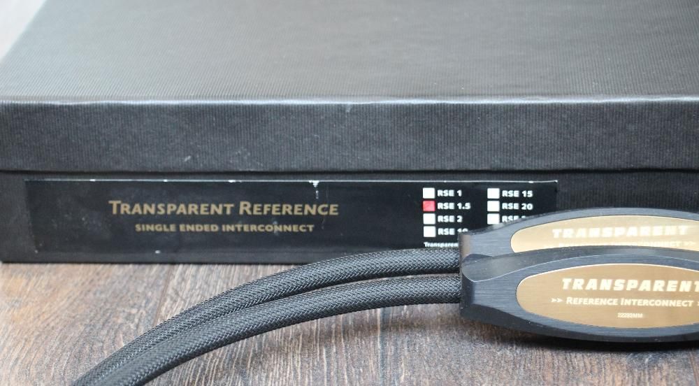 Продам топовый межблочный кабель Transparent Reference MM 2x1.5 метра