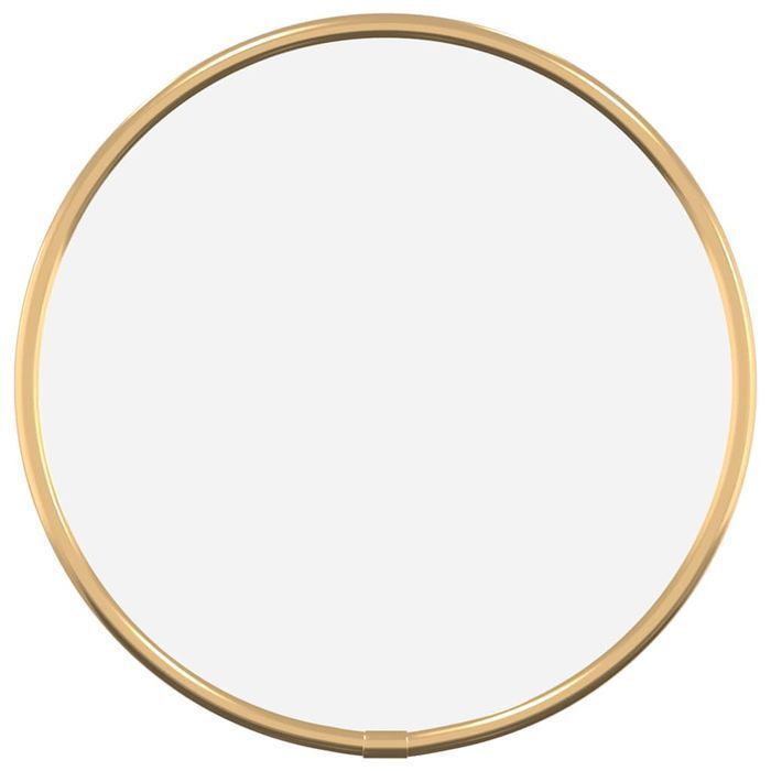 Lustro Ścienne, Złote, Ø 20 Cm, Okrągłe