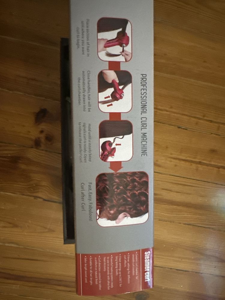 Modelador de caracois (ceramica/vapor)