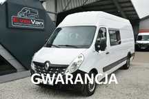 Renault Master  Renault Master L4H3 7 osobowy brygadówka max doka 165KM pełna opcja