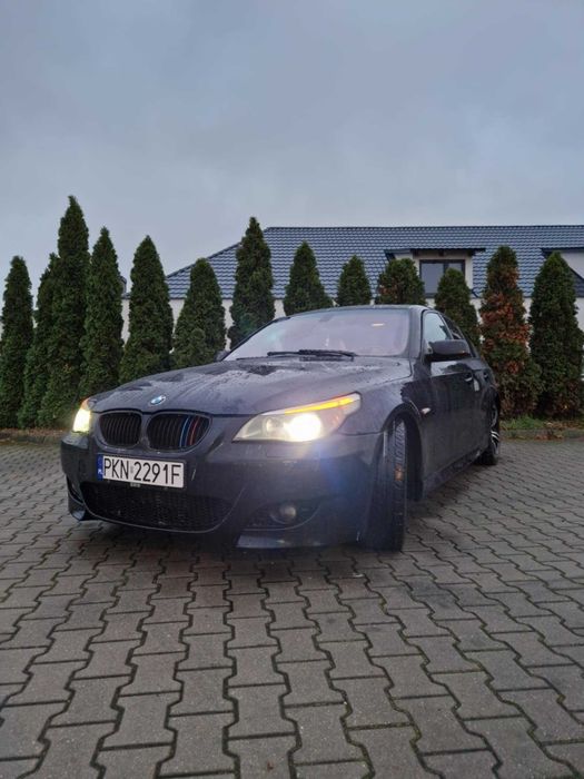 BMW E60 525d m-pakiet po vin Carbonschwarz