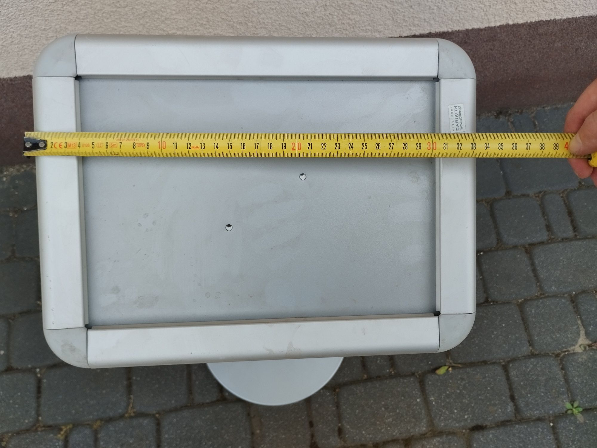 Stojak stander baner informacyjny