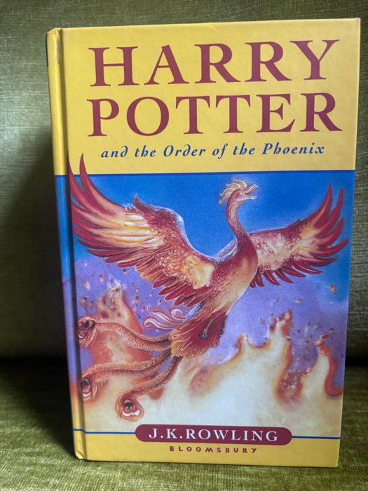 Primeira edição britânica Harry Potter