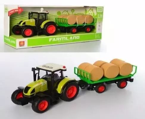 Traktor z naczepą. Maksik. Nowy Produkt