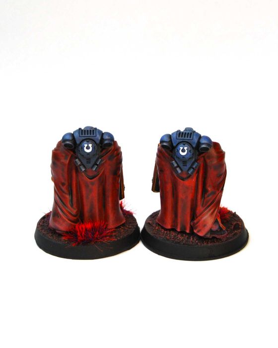 Warhammer 40k Space Marines Mareneus Calgar and Vitrix Scuad