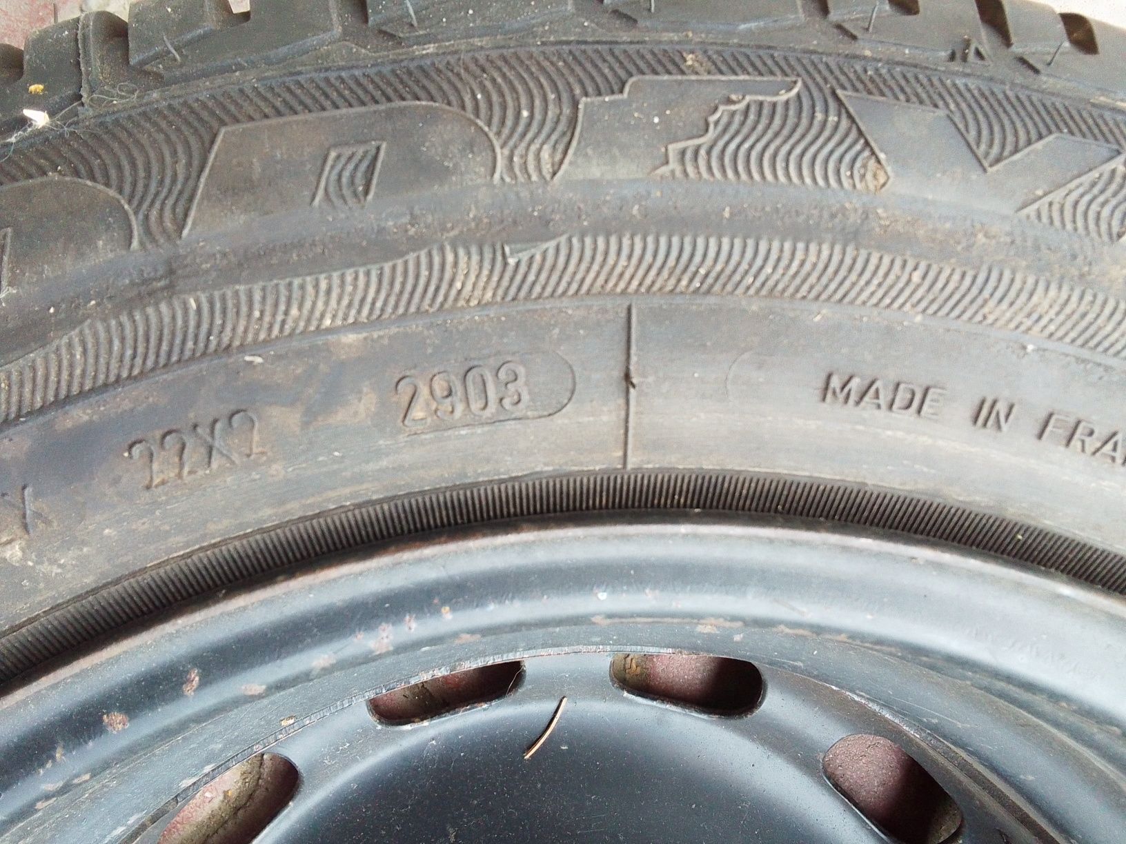 Koło zapasowe R14 Opona GOODYEAR 7.5mm