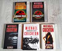 Crichton Jurassic Park Jurajski Zaginiony świat Smocze kły Kongo Syste