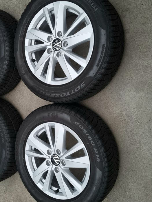 Koła Zimowe Alu 16" VW Touran II T-Roc 5x112 Oryginalne