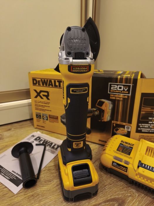 Dewalt 20v Brushless motion DCG410-416-405 болгарка безщіткова
