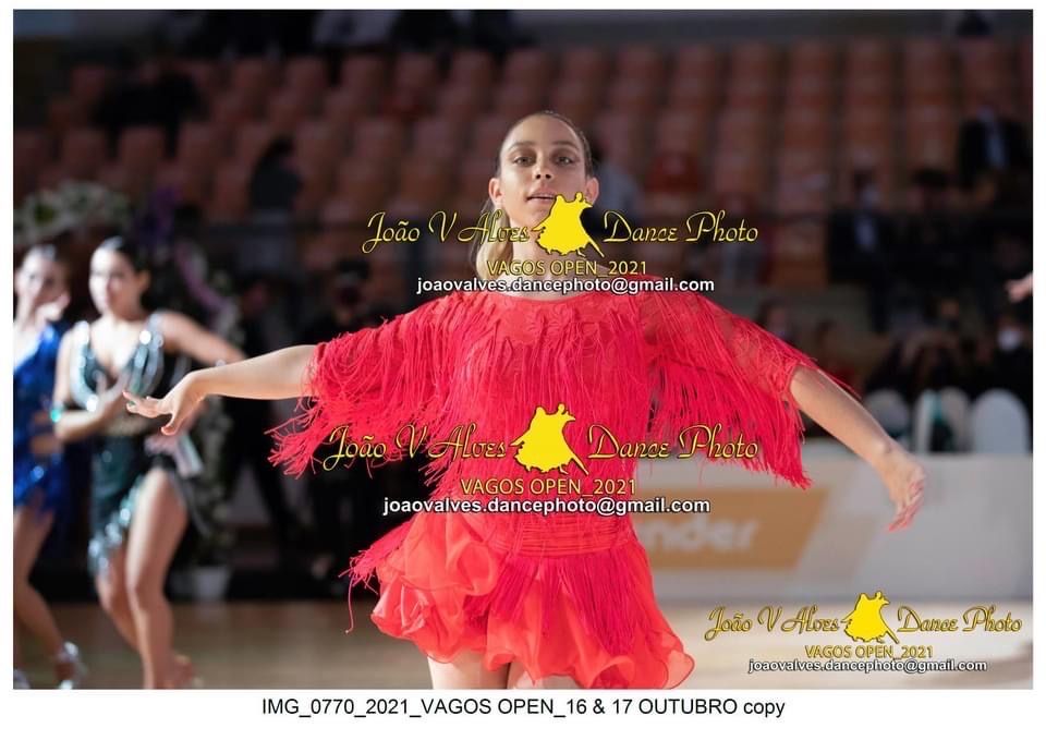 Vestido de dança de salão Latinas