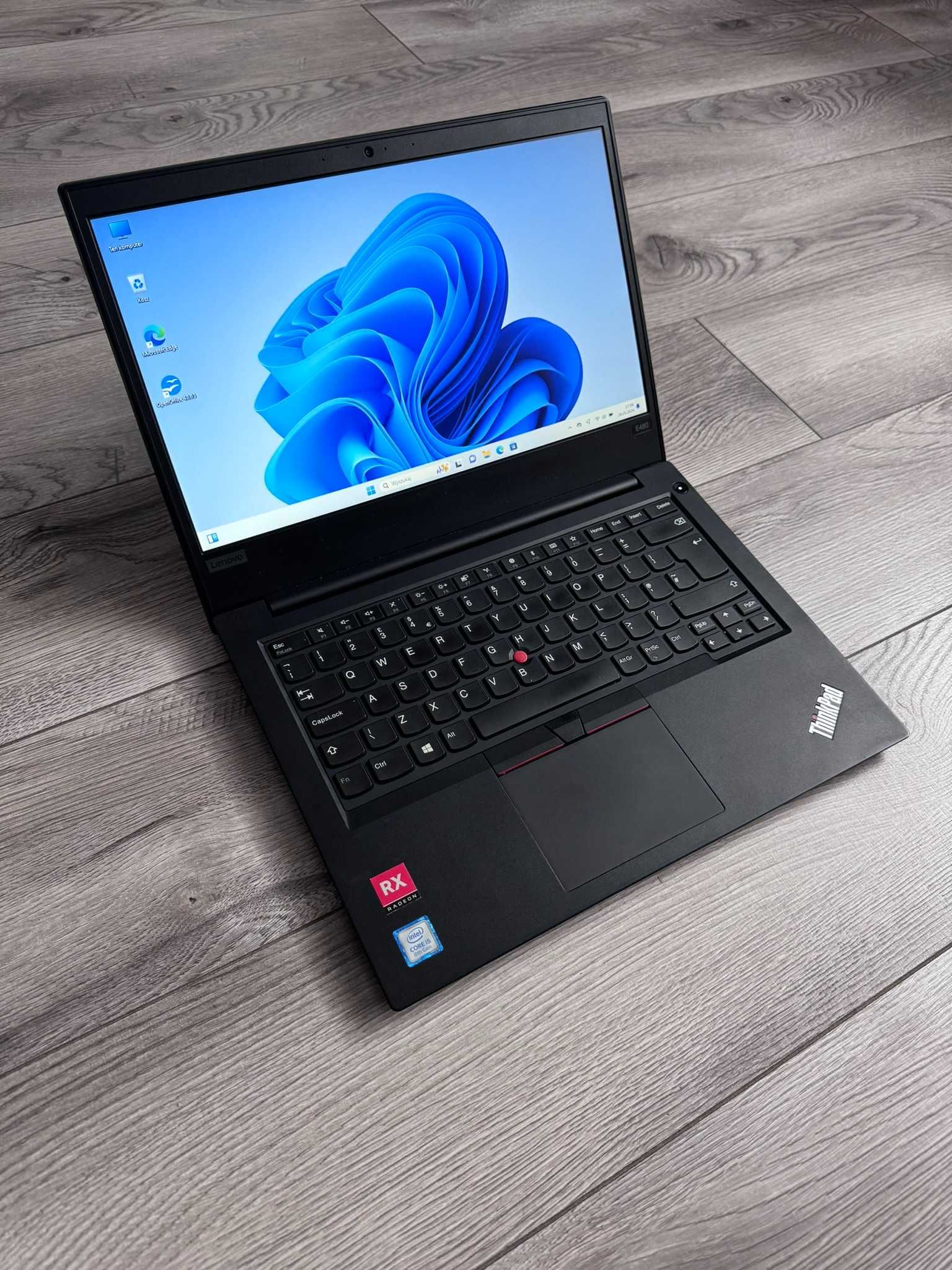 Laptop LENOVO THINKPAD E480 - Intel Core i5 - 256GB - RX 550 2GB - 8GB