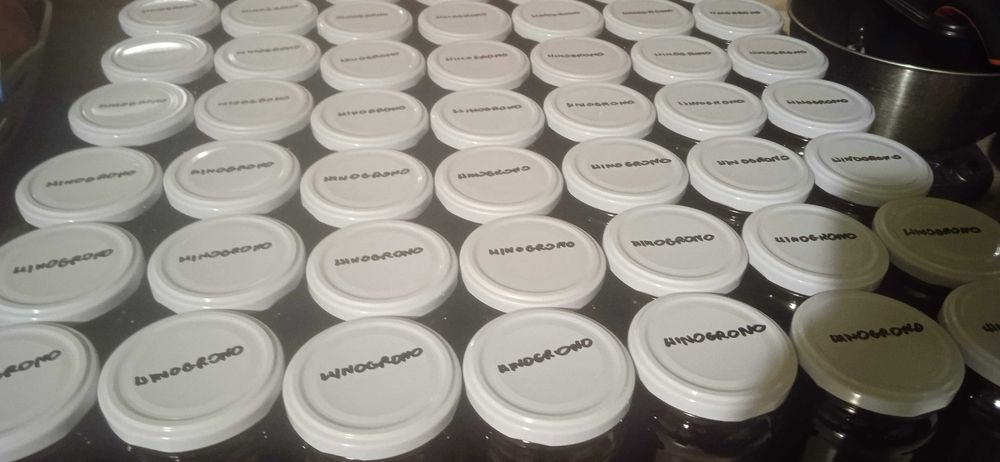 Winogrono czerwone sok sloik 300ml 1szt.8zl 10szt 80zl zbior 2025R