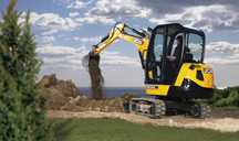 Minikoparką jcb 8026cts wynajem