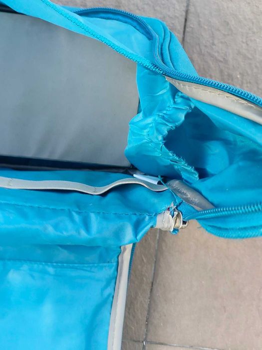 Saco bolsa transporte cosmética shampoos marca DOVE