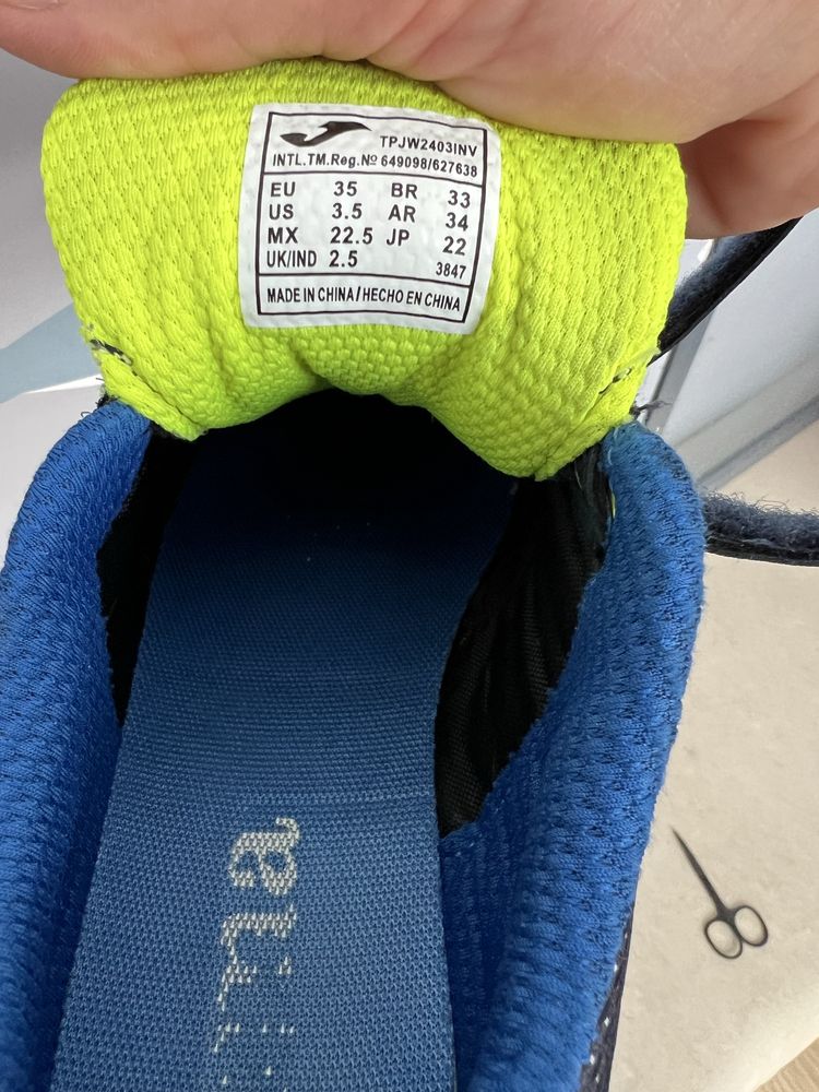 Дитячі футзалки Joma Top Flex IN Junior 35 розмір