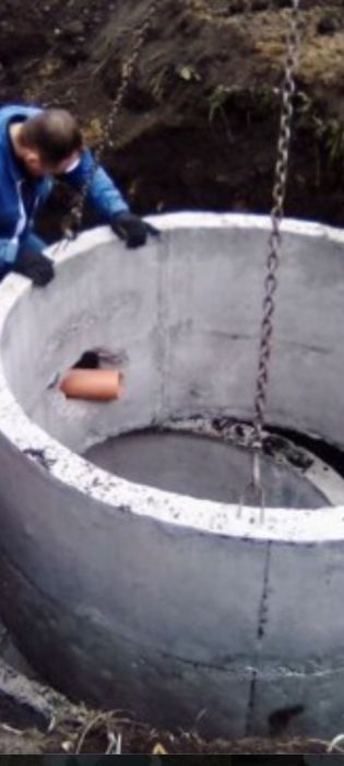 Сливные ямы, траншеи, ЖБ кольца под ключ