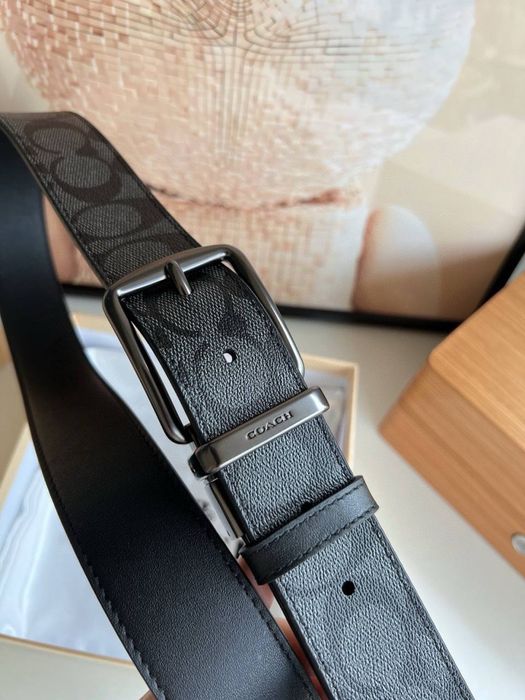 Чоловічий ремінь coach мужской ремень коач купить подарок мужу